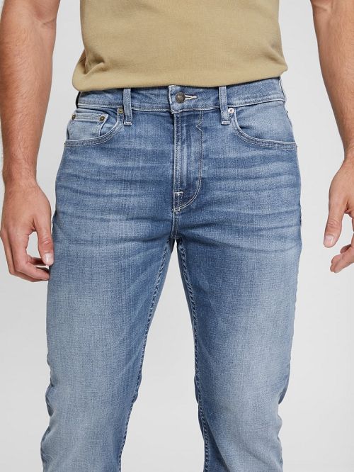 Guess Davis Straight Jeans Blauw | GUESS-SN30394