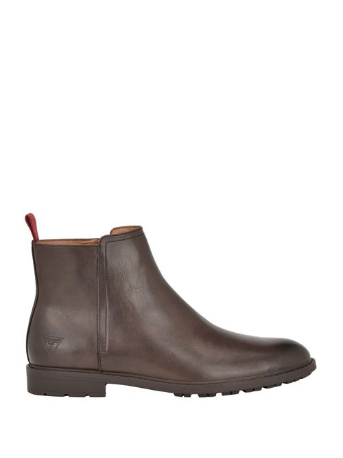 Guess Dawlin Side-Zip Chelsea Boots Bruin | GUESS-SN31921