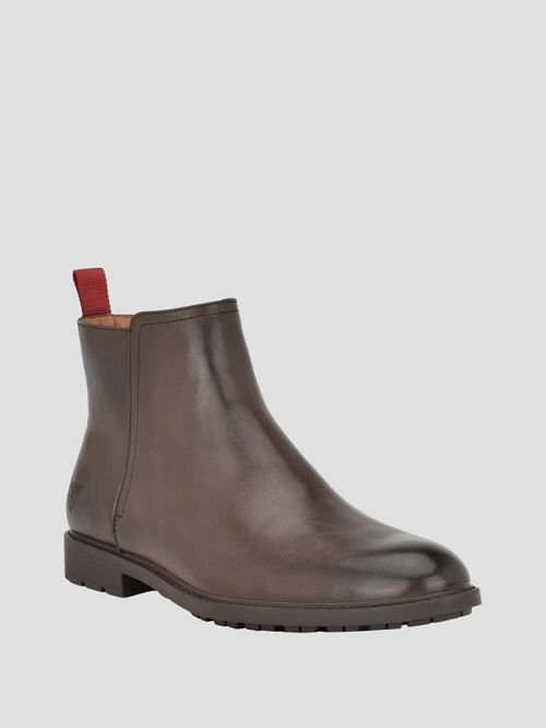 Guess Dawlin Side-Zip Chelsea Boots Bruin | GUESS-SN31921