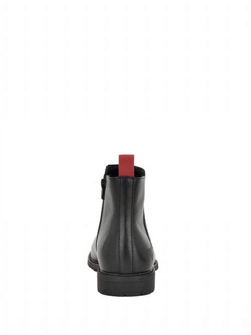 Guess Dawlin Side-Zip Chelsea Boots Zwart | GUESS-SN31920