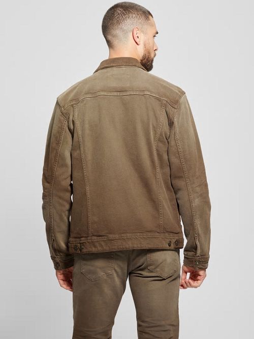 Guess Dean Denim Jacket Bruin | GUESS-SN30405