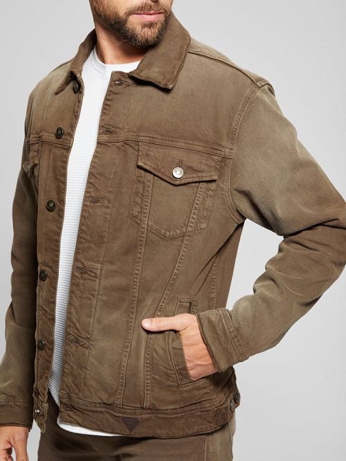 Guess Dean Denim Jacket Bruin | GUESS-SN30883