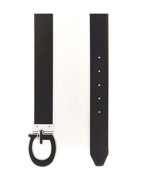 Guess Debossed Signature Belt Zwart | GUESS-SN31847