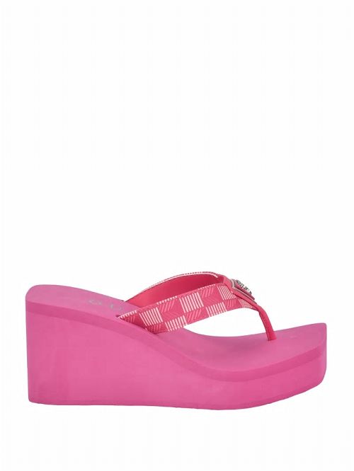 Guess Demmey Wedge Sandals Roze | GUESS-SN29700