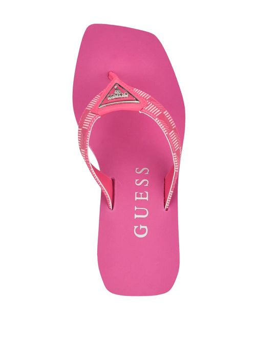 Guess Demmey Wedge Sandals Roze | GUESS-SN29700