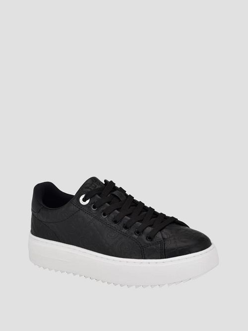 Guess Denesa Peony Low-Top Sneakers Zwart | GUESS-SN29554