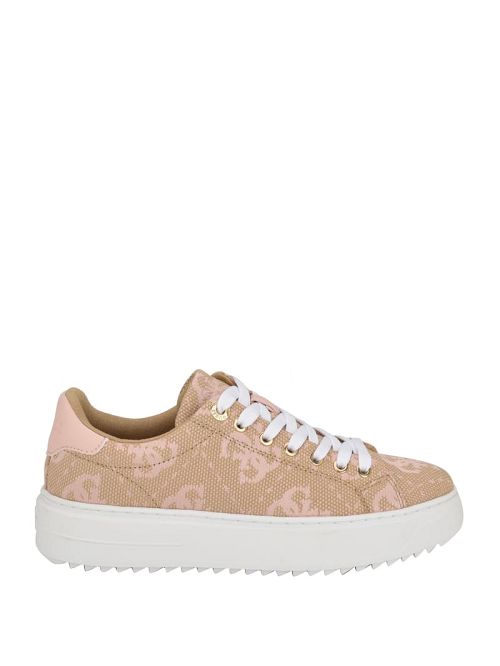 Guess Denesa Signature Sneakers Beige | GUESS-SN29547