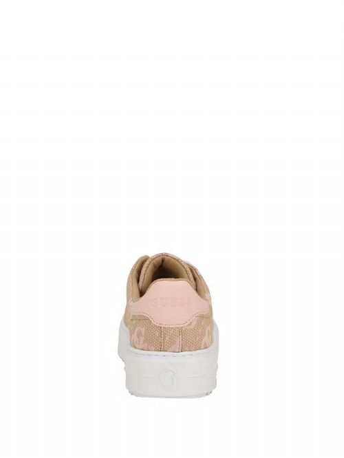 Guess Denesa Signature Sneakers Beige | GUESS-SN29547