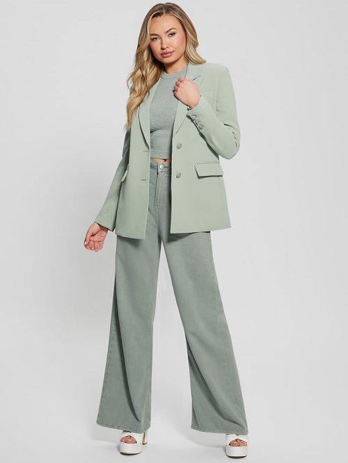 Guess Desiree Blazer Groen | GUESS-SN27869