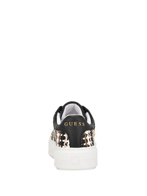 Guess Detwist Low-Top Sneakers Zwart | GUESS-SN29503