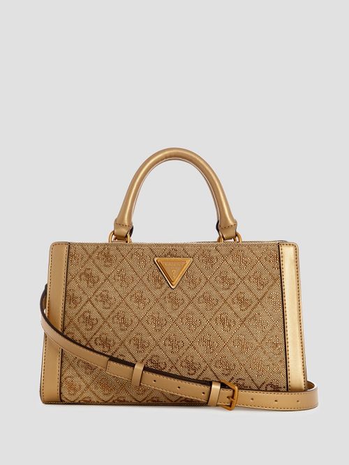 Guess Dili Small Satchel Bruin | GUESS-SN28698