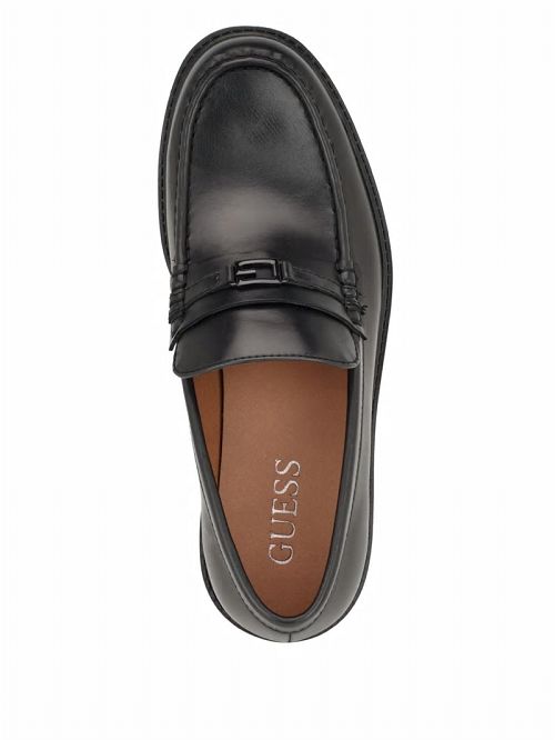Guess Diolin Lug Sole Loafers Zwart | GUESS-SN31903