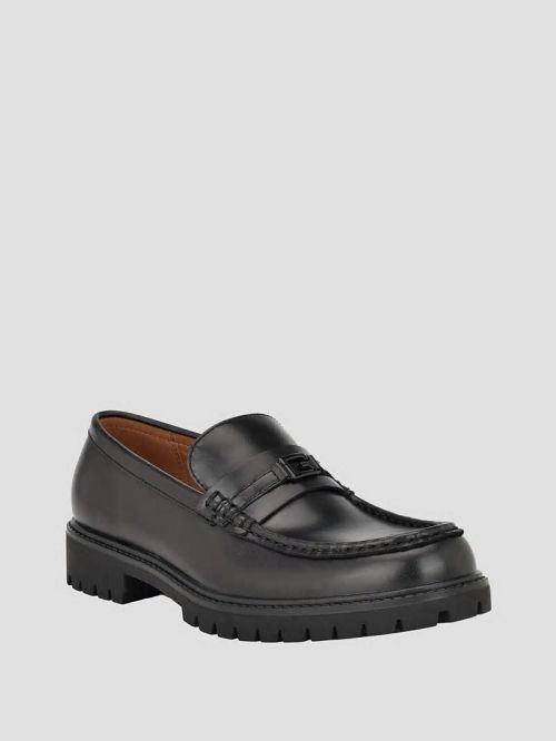 Guess Diolin Lug Sole Loafers Zwart | GUESS-SN31903