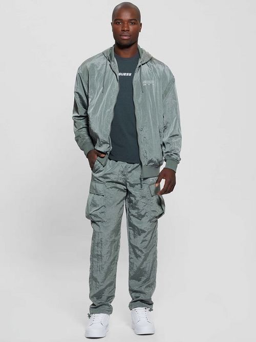Guess Dionigi Zip-Up Jacket Groen | GUESS-SN31590