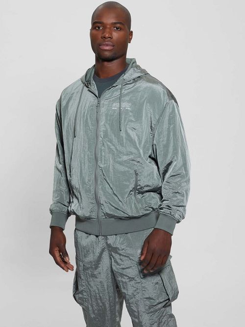 Guess Dionigi Zip-Up Jacket Groen | GUESS-SN31590