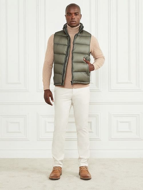 Guess Down Puffer Vest Groen | GUESS-SN30765