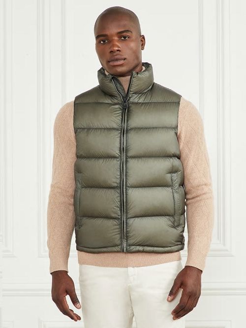 Guess Down Puffer Vest Groen | GUESS-SN30765