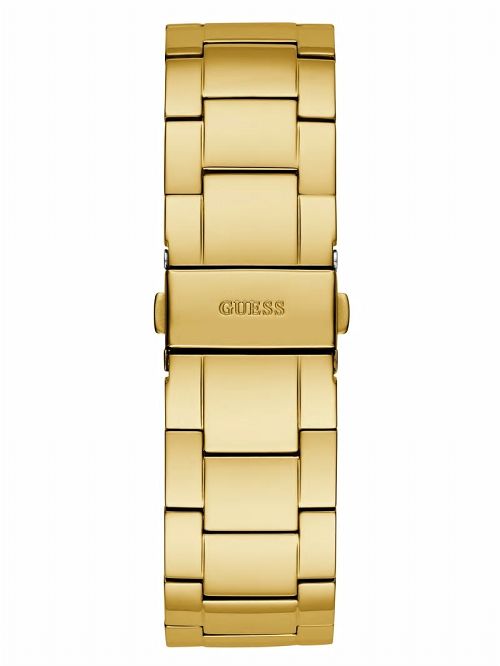 Guess Dynasty Gold-Tone Multifunction Watch Goud | GUESS-SN31664