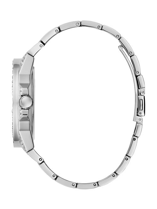 Guess Dynasty Silver-Tone Multifunction Watch Zilver | GUESS-SN31643