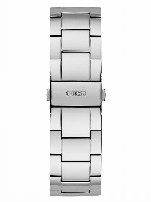 Guess Dynasty Silver-Tone Multifunction Watch Zilver | GUESS-SN31643