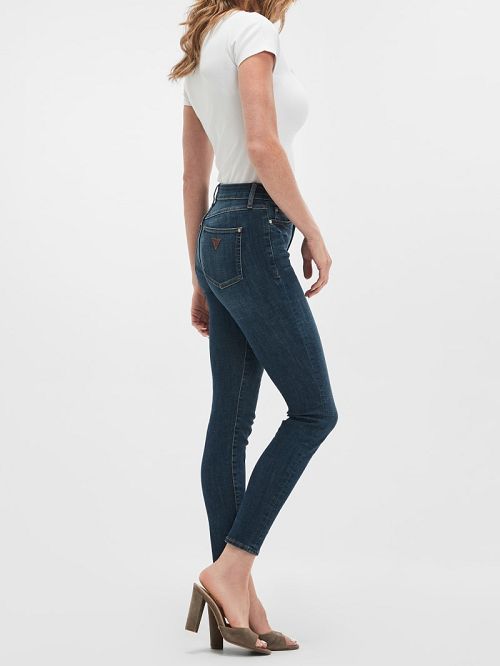 Guess Eco 1981 Skinny Jeans Blauw | GUESS-SN26620