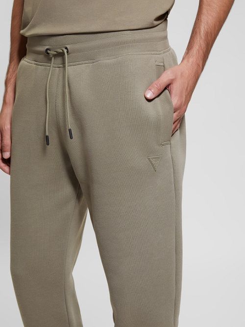 Guess Eco Aldwin Logo Pants Groen | GUESS-SN31387