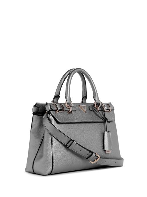 Guess Eco Ali Luxury Satchel Metal | GUESS-SN29199