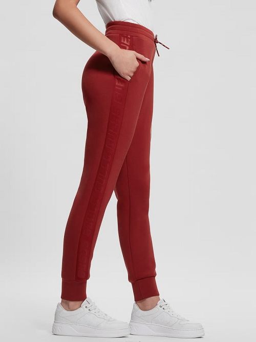 Guess Eco Allie Scuba Active Pants Rood | GUESS-SN28445