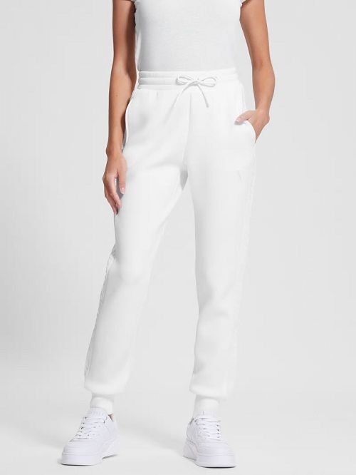 Guess Eco Allie Scuba Active Pants Wit | GUESS-SN28463
