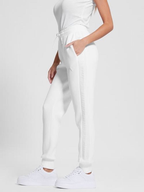 Guess Eco Allie Scuba Active Pants Wit | GUESS-SN28463