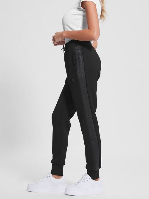 Guess Eco Allie Scuba Active Pants Zwart | GUESS-SN28458