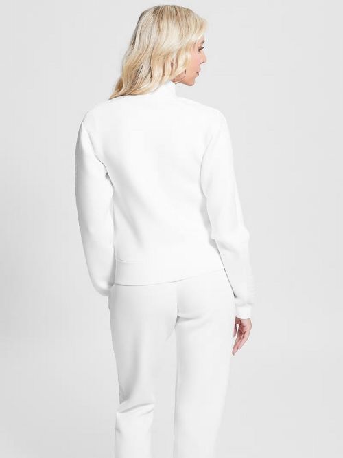 Guess Eco Allie Scuba Sweatshirt Wit | GUESS-SN27816