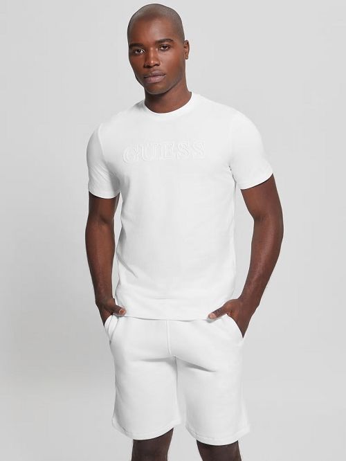 Guess Eco Alphy Tee Wit | GUESS-SN31560
