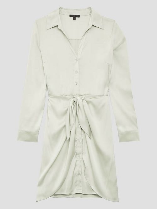 Guess Eco Alya Dress Groen | GUESS-SN26843
