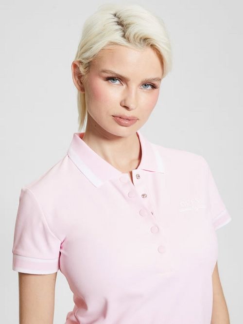 Guess Eco Arleth Polo Roze | GUESS-SN28394
