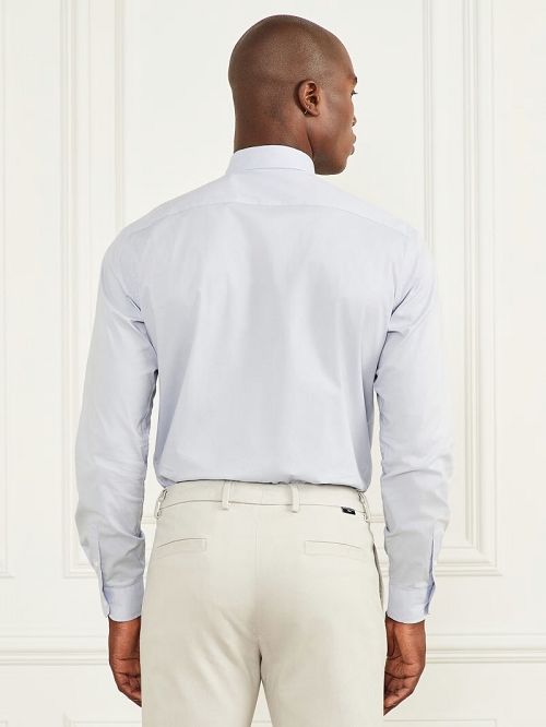 Guess Eco Benny New Collar Paul Shirt Blauw | GUESS-SN31077