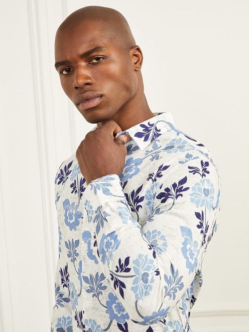 Guess Eco Benny Paul Shirt Multi | GUESS-SN31129