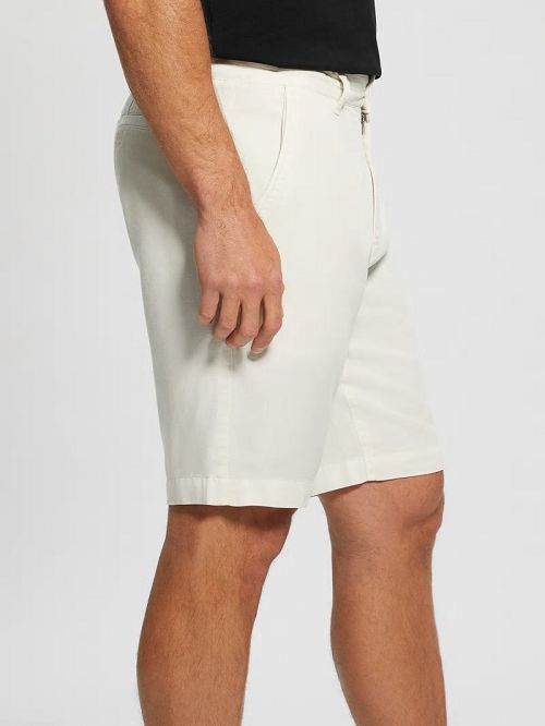 Guess Eco Bowie Shorts Wit | GUESS-SN31365