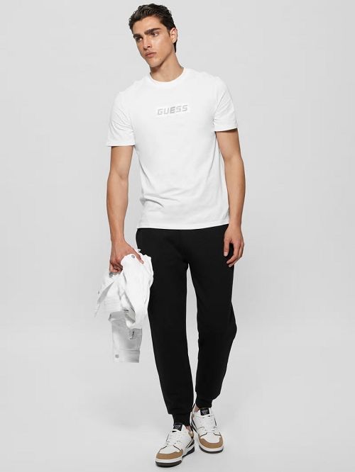 Guess Eco Calvin Active Tee Wit | GUESS-SN31555