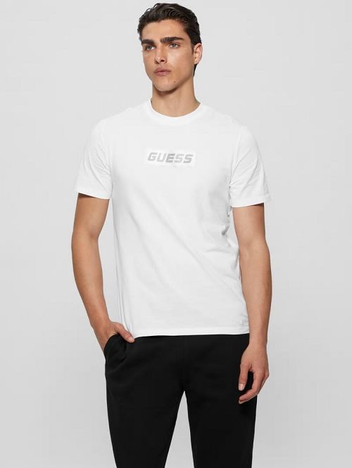 Guess Eco Calvin Active Tee Wit | GUESS-SN31555