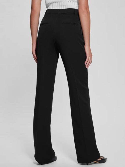 Guess Eco Carla Straight Pants Zwart | GUESS-SN28280