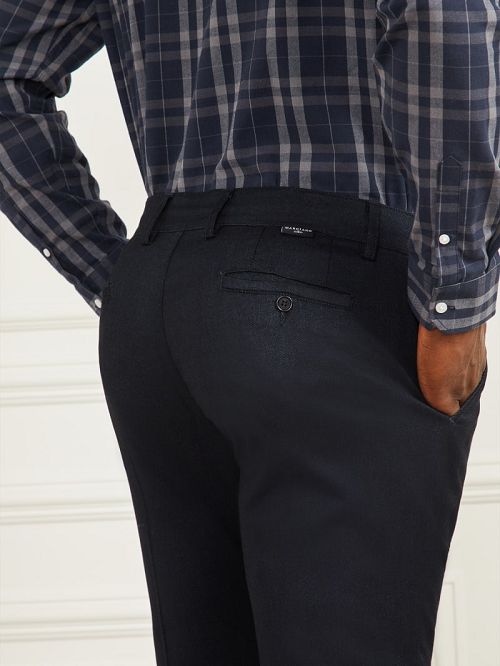 Guess Eco Ciro Napoli Pant Blauw | GUESS-SN31379
