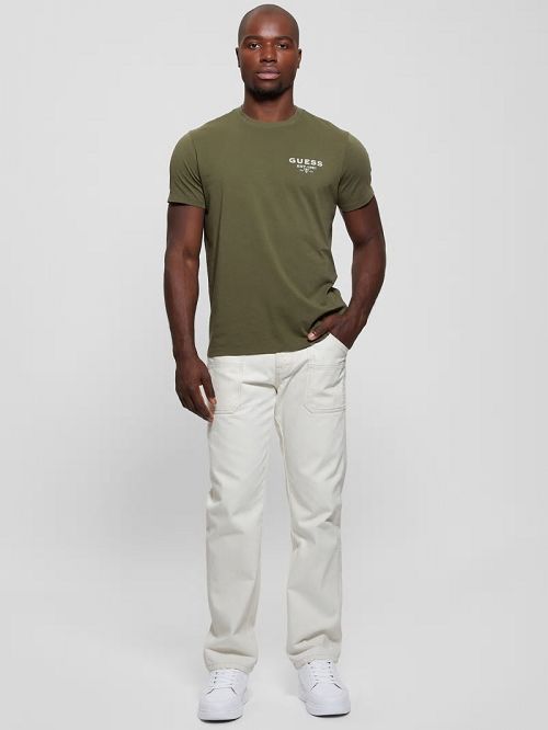 Guess Eco Classic Tee Groen | GUESS-SN30572