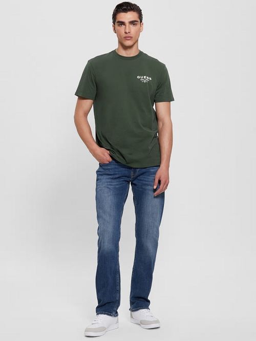 Guess Eco Classic Tee Groen | GUESS-SN30589