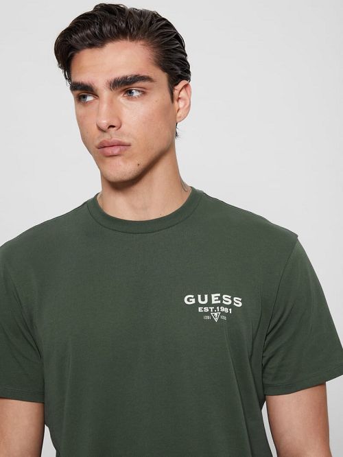 Guess Eco Classic Tee Groen | GUESS-SN30589