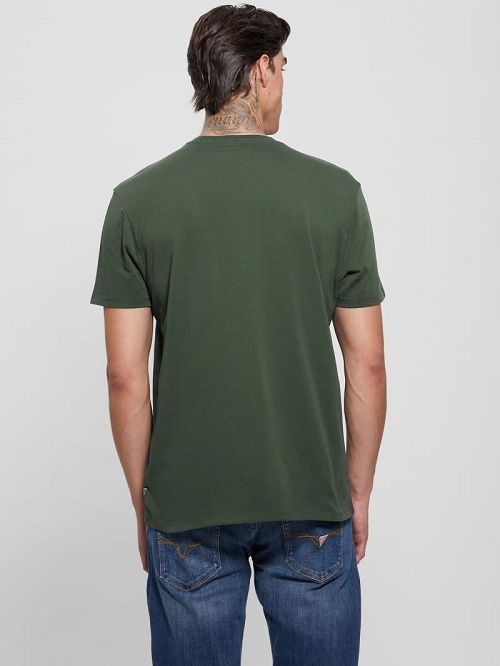 Guess Eco Classic Tee Groen | GUESS-SN30589