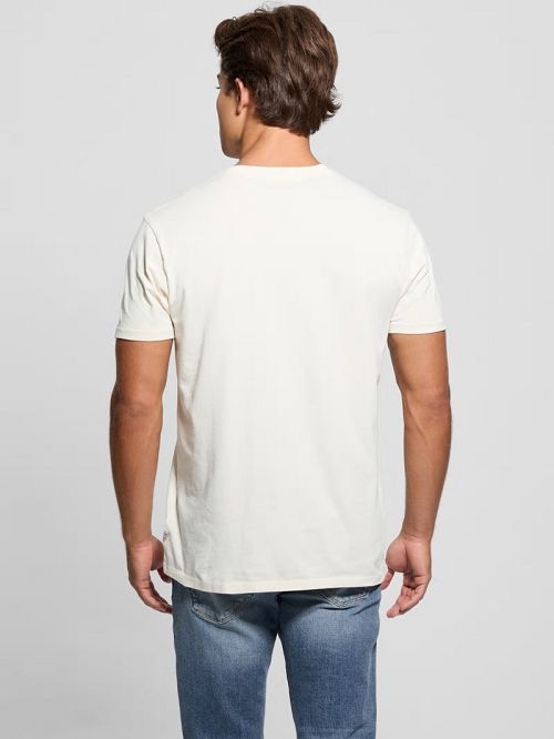 Guess Eco Classic Tee Wit | GUESS-SN30619