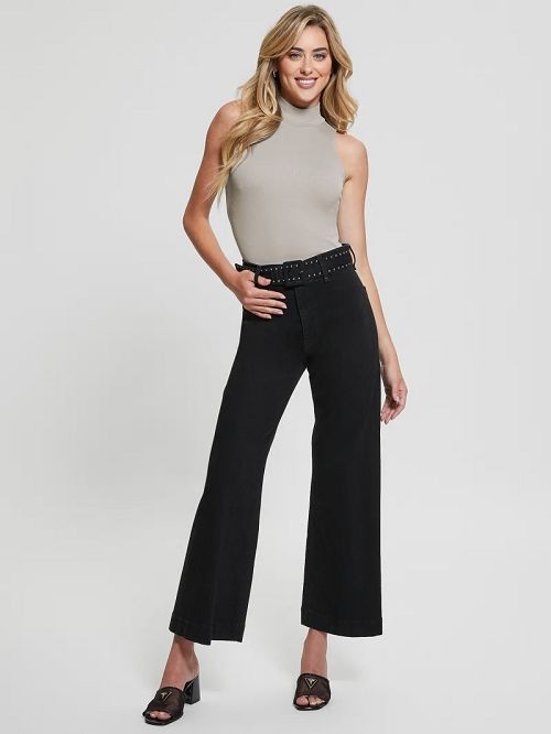 Guess Eco Dakota Seamless Jeans Zwart | GUESS-SN26540