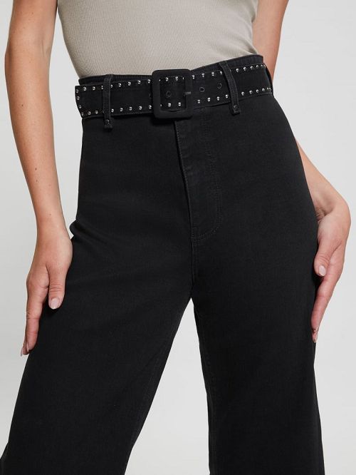Guess Eco Dakota Seamless Jeans Zwart | GUESS-SN26540