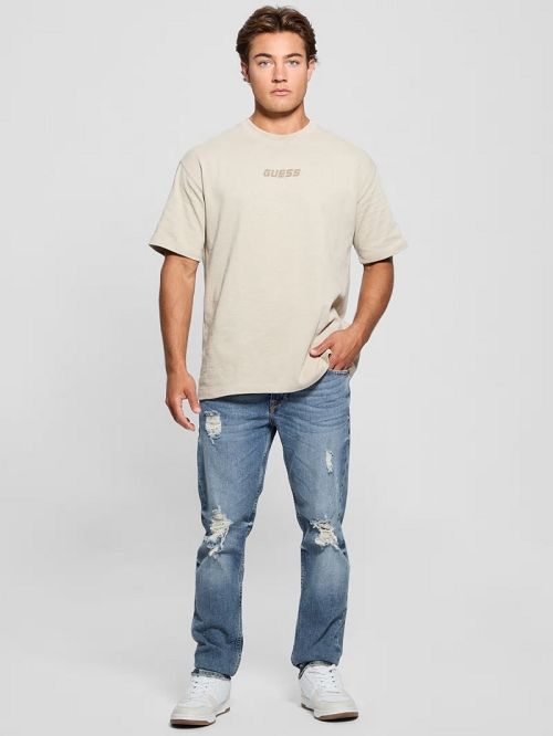 Guess Eco Dalim Tee Beige | GUESS-SN30698